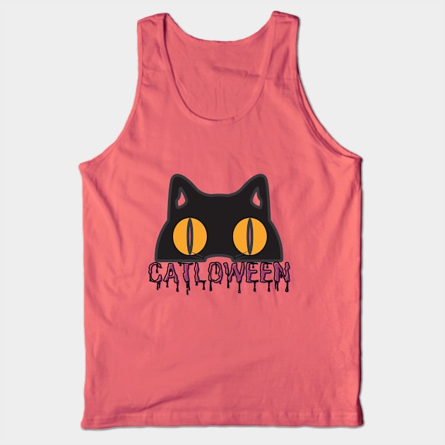 CATLOWEEN Design A Funny Gifts For Halloween Party! Tank Top by Kachanan@BoonyaShop